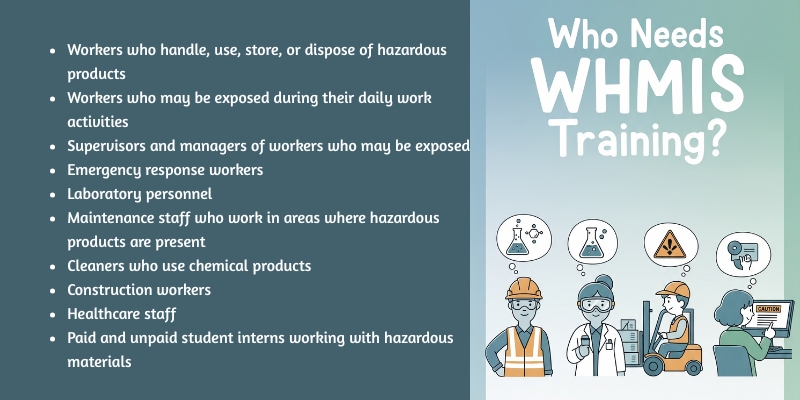 Who Needs WHMIS Training